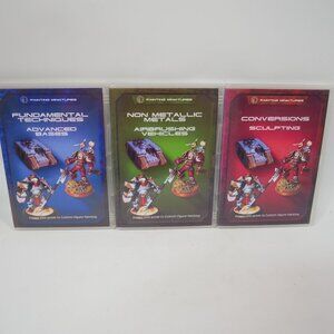 Painting Miniatures DVDs Set Of 3 TESTED